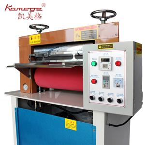 廠家直銷 經(jīng)濟(jì)型皮具皮革油壓 溫度滾輪皮革 皮帶腰帶皮革壓光機(jī)